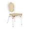 Merrick Lane Toulon Stacking Thonet Bistro Style Chair, PE Cane Rattan Seat, and Metal Frame for Indoor/Outdoor Use